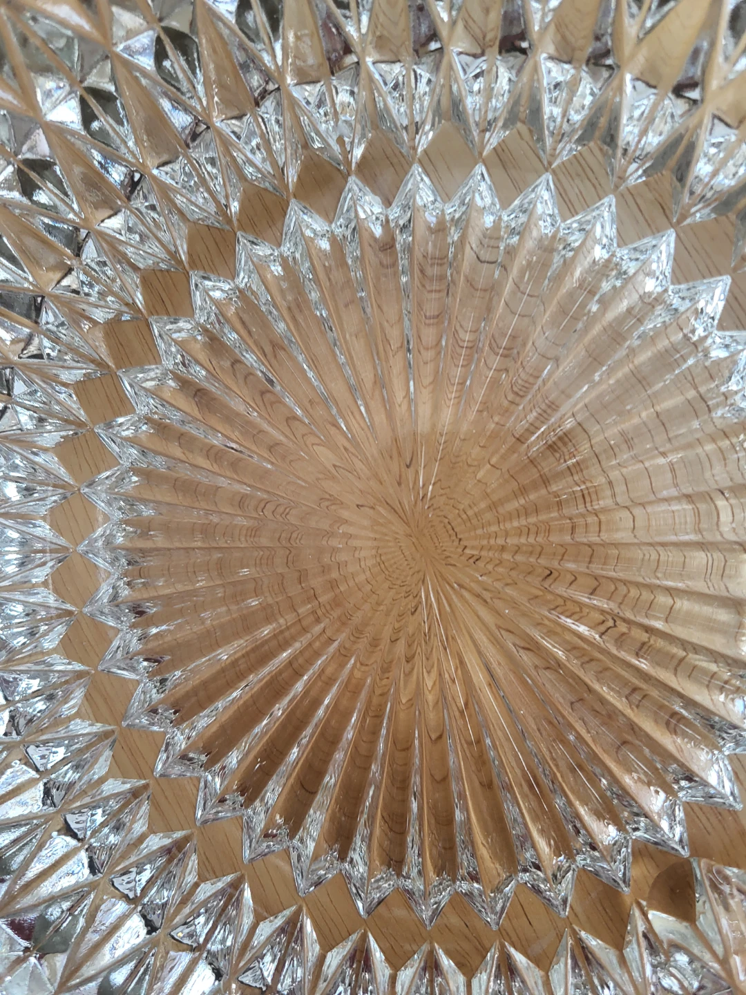 Glass Serving Bowl with Silver Rim - photo 4
