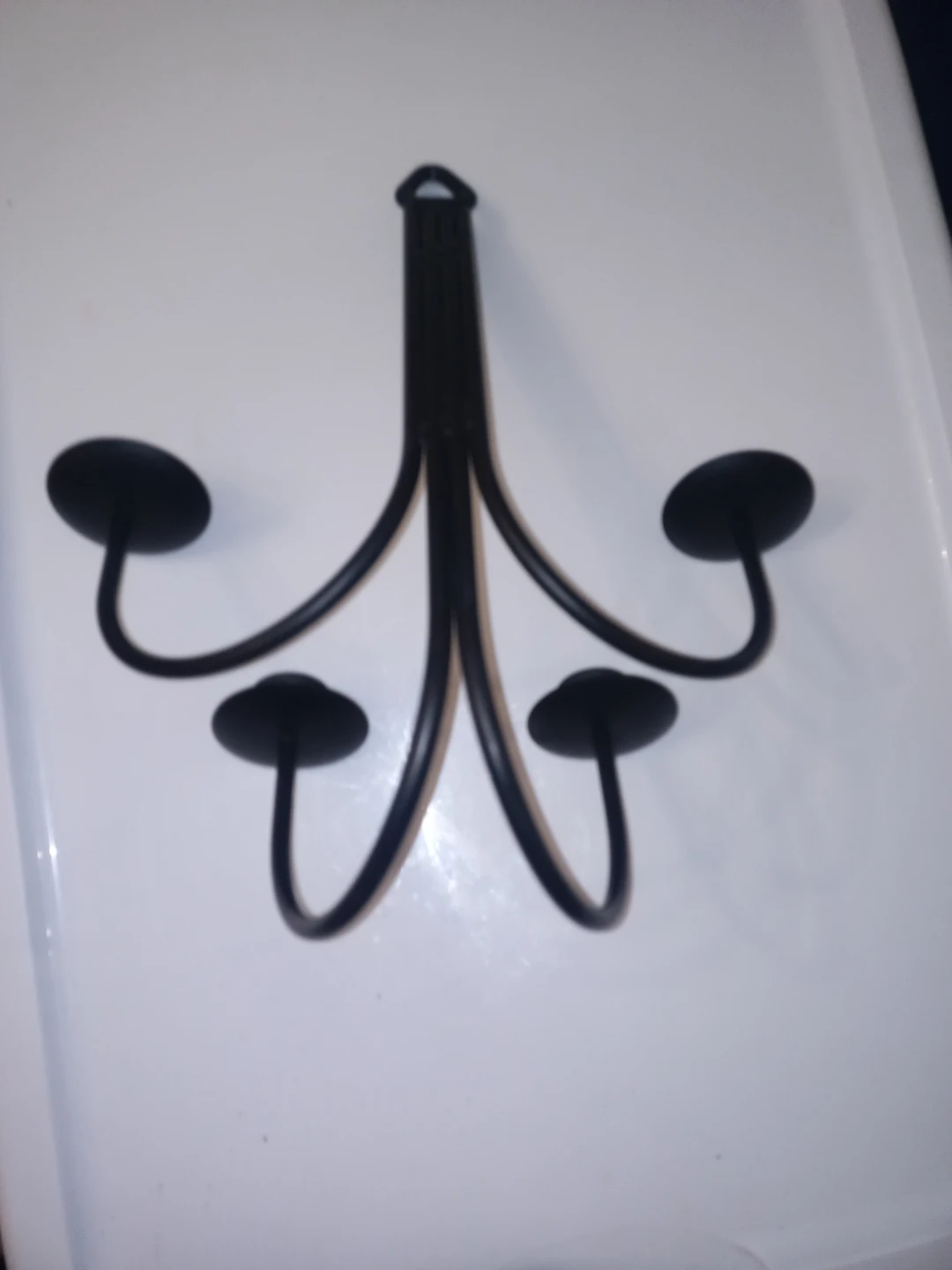 4 Candle Hanging Metal Holder - photo 2