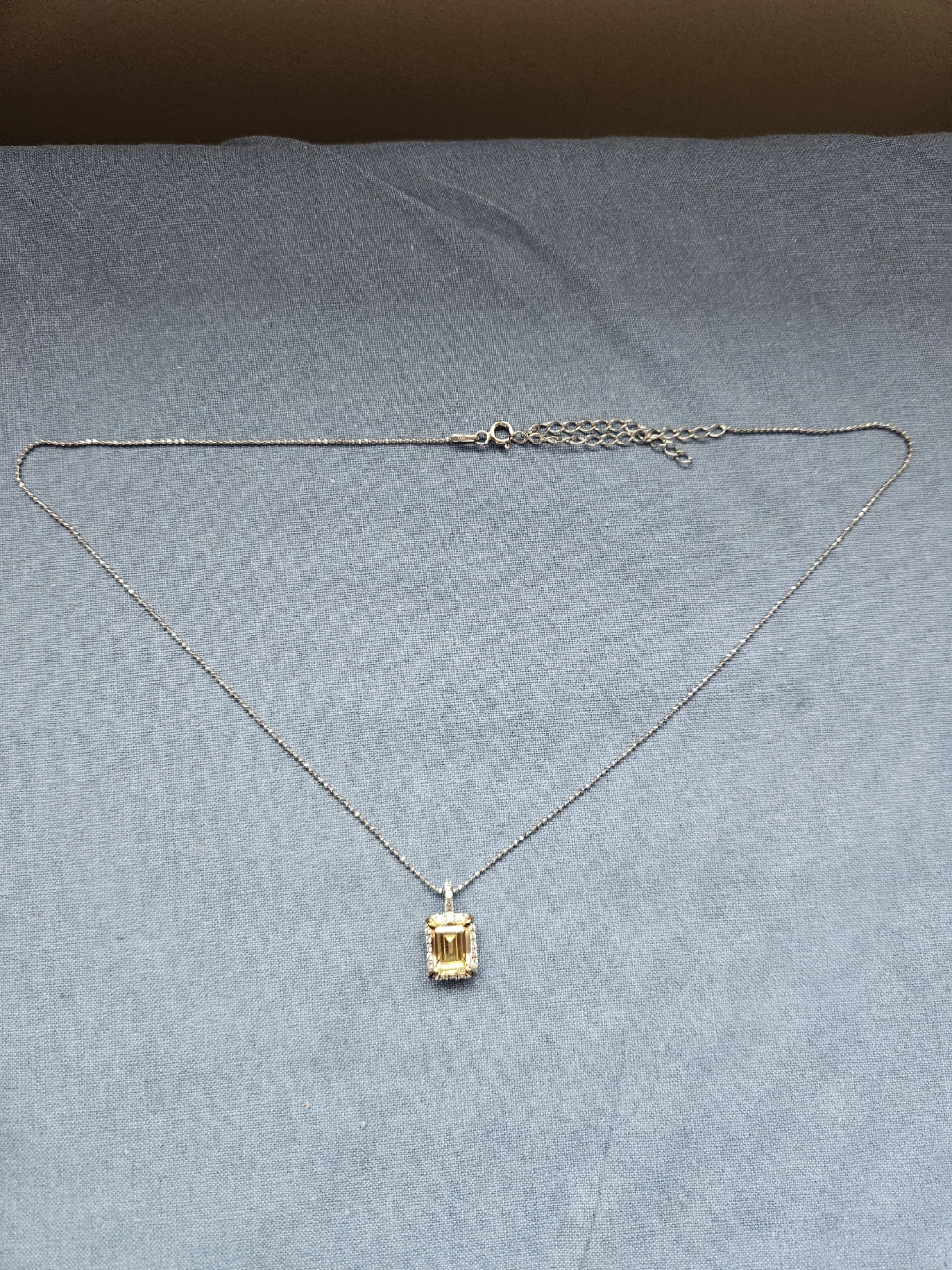 Brand new Bittersweet Yellow Cubic Zirconia pendant - photo 4