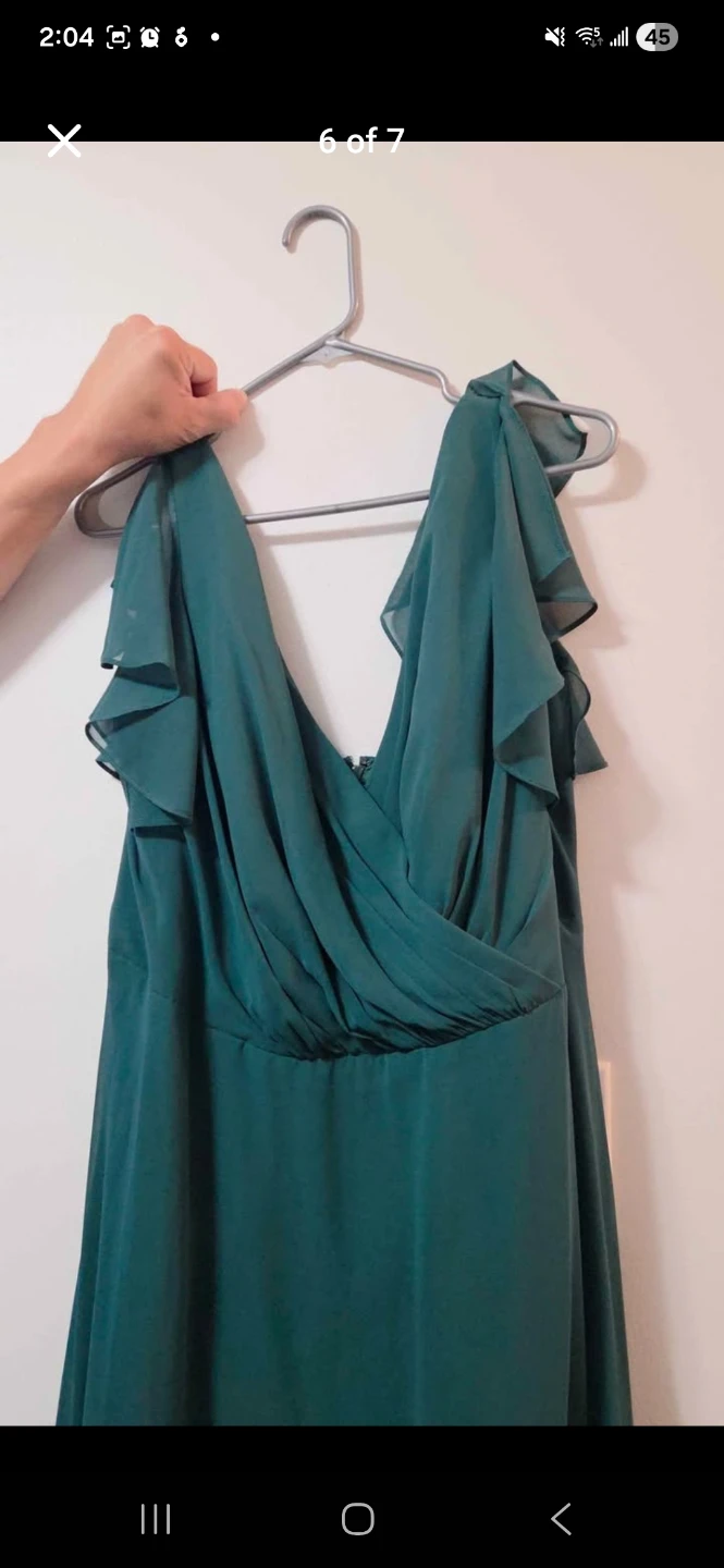 Celebrate DB Studio Green Formal Dress Size 22