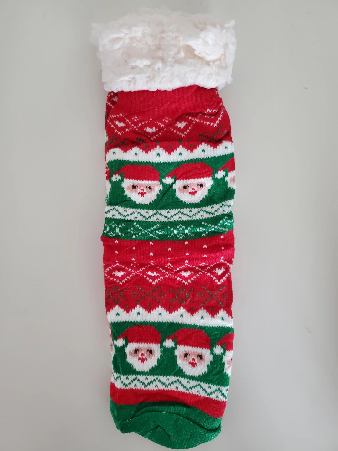 2 Pair Christmas Slipper Socks...NEW - photo 2