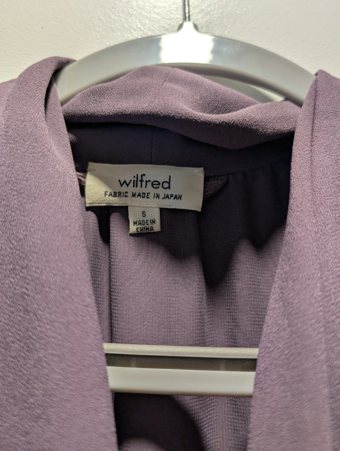 Wilfred Sleeveless Wrap Dress - Purple - Size S - photo 2