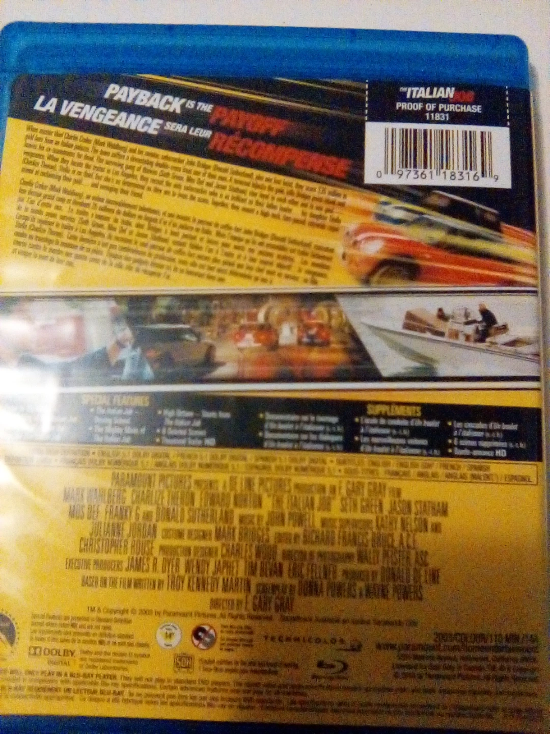 The Italian Job Blu-ray - photo 2