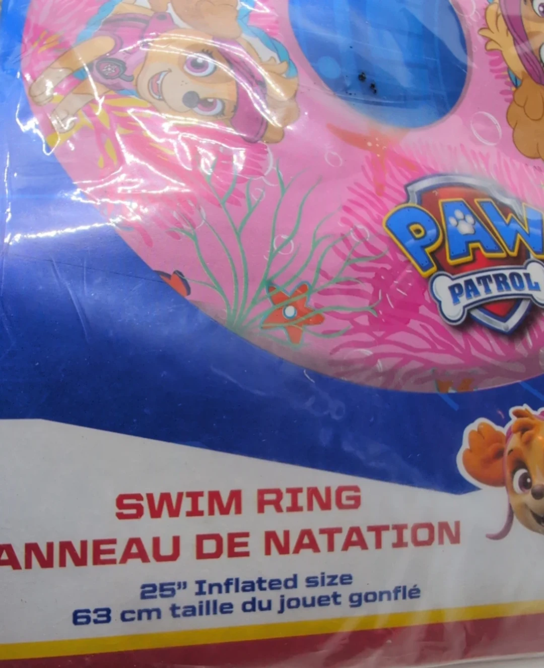 Nickelodeon Paw Patrol Swim Ring - 25" Inflated Size - photo 2
