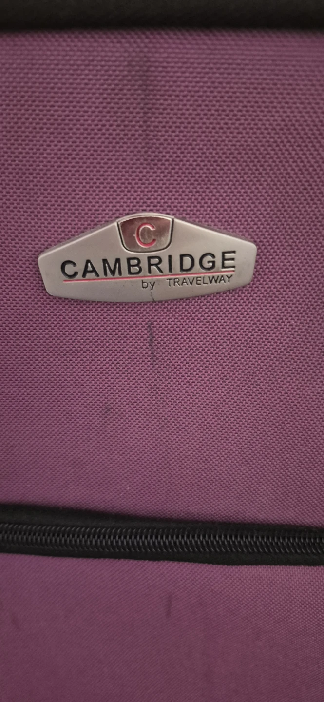 Cambridge by Travelway Purple Rolling Suitcase - photo 2