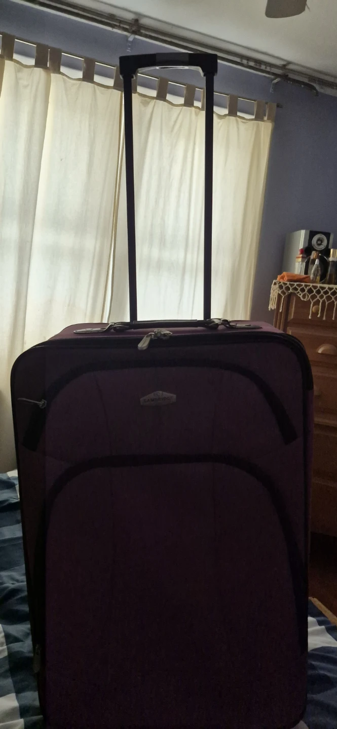 Cambridge by Travelway Purple Rolling Suitcase - photo 4