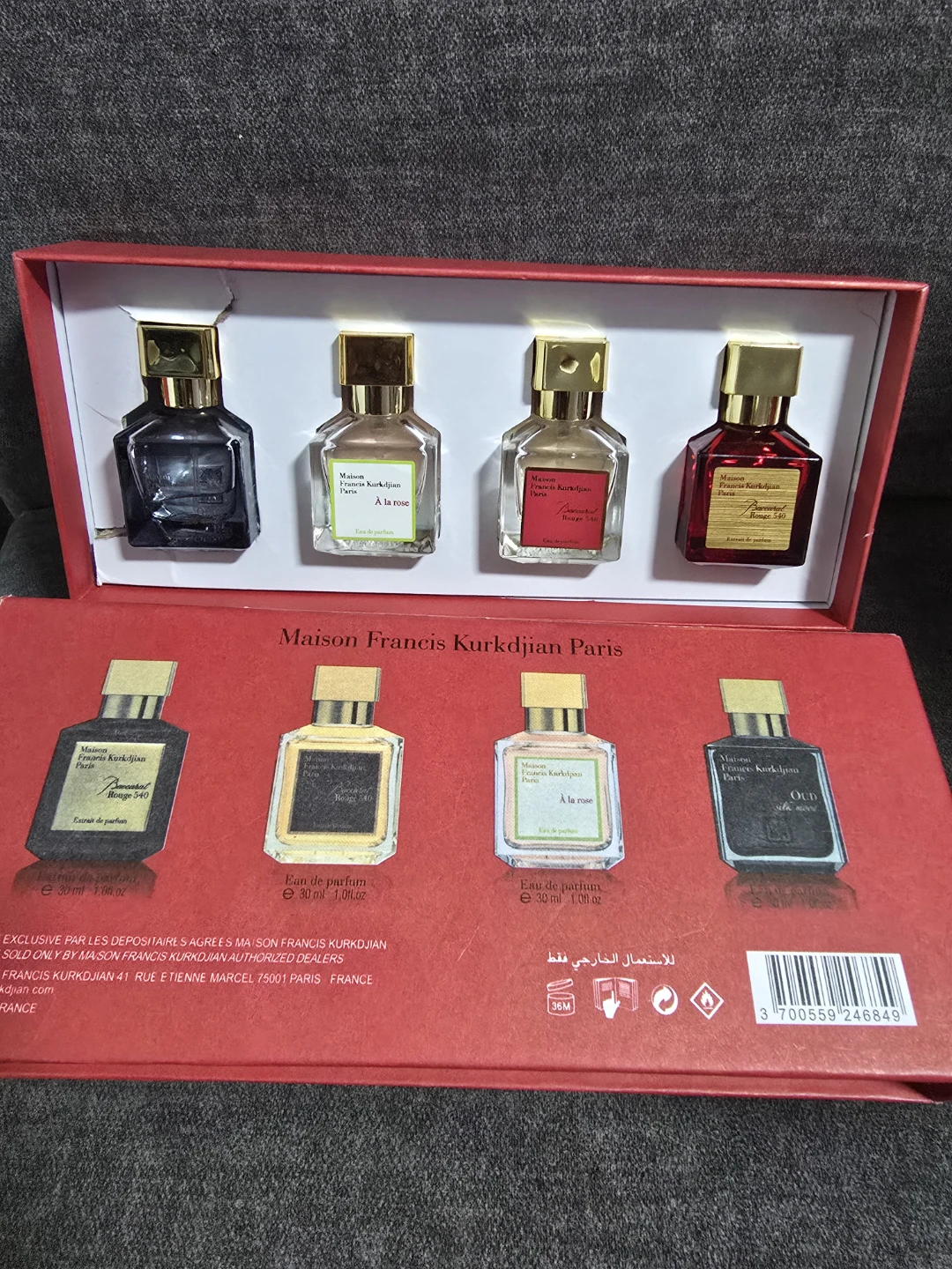 Baccarat gift Set (4 x 30ml) - photo 2