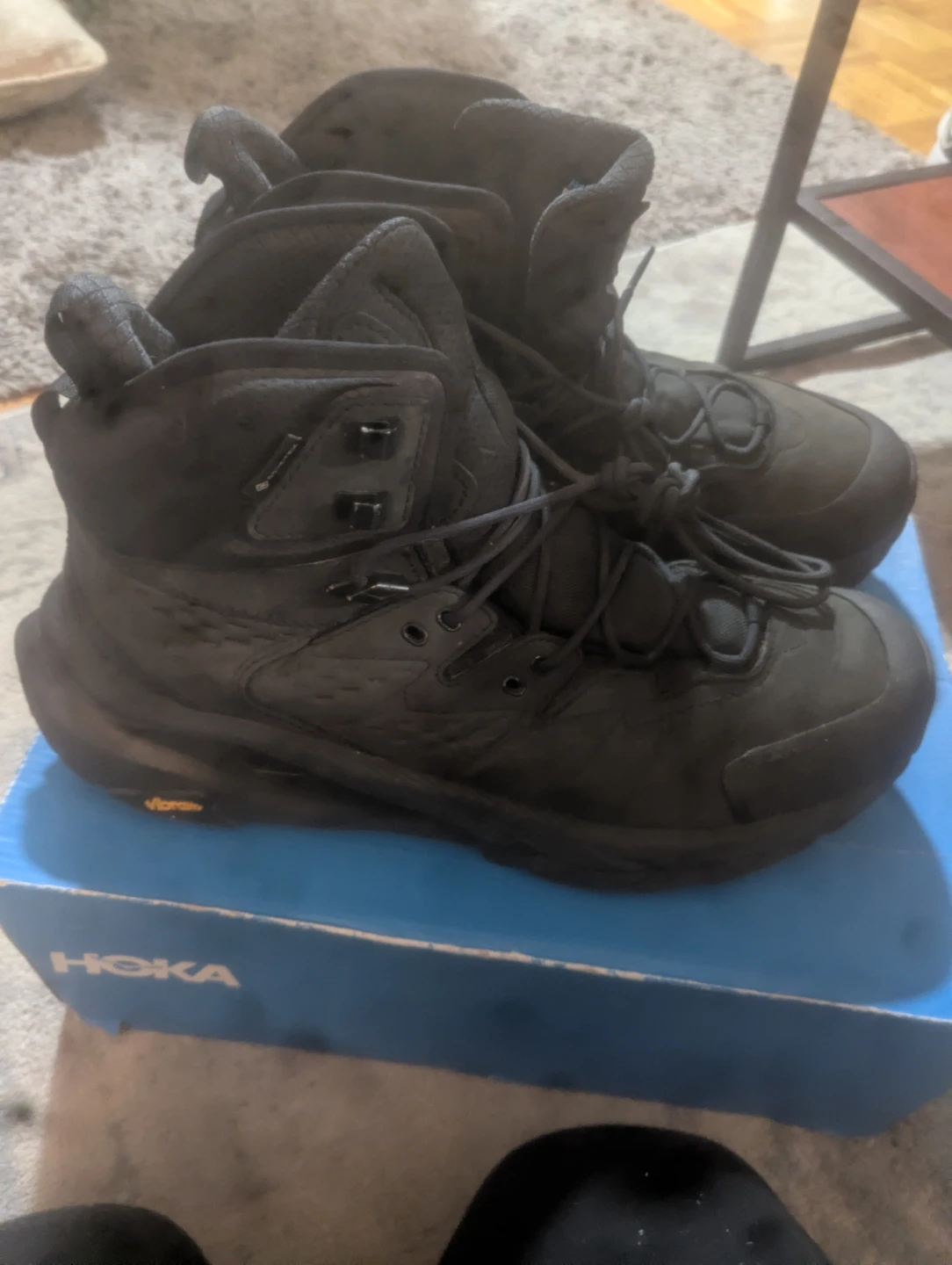 Hoka M Kaha 2 GTX Hiking Boots - Black - Size 10.5 - photo 2