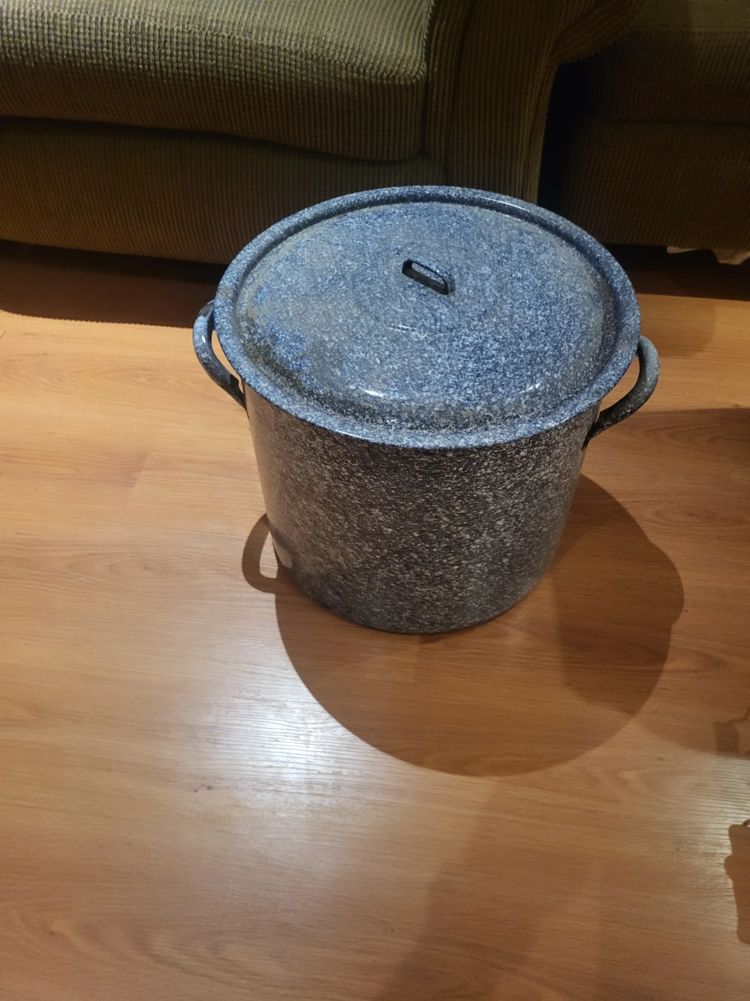 Granite Ware Stock Pot with Lid