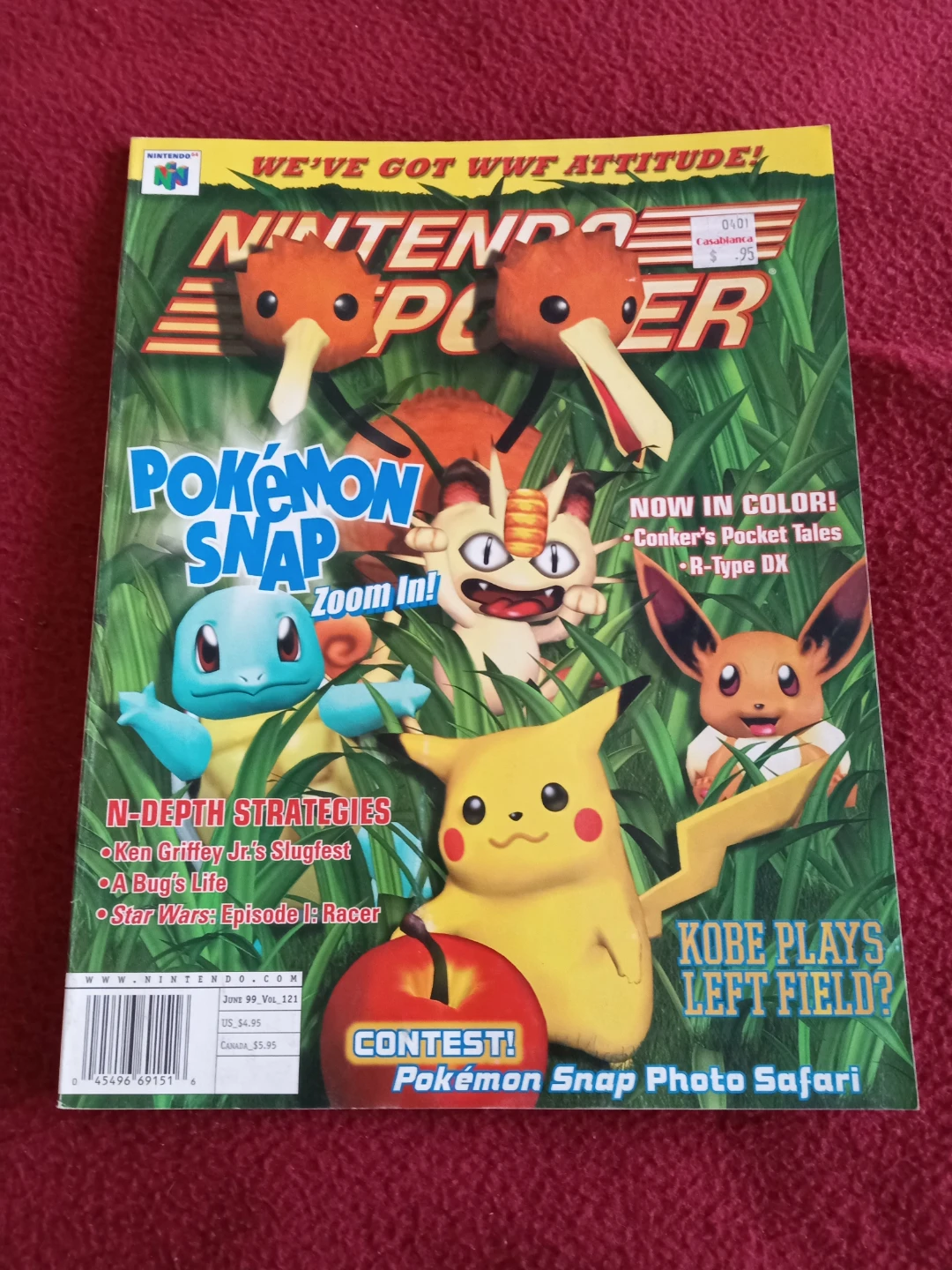 Nintendo Power Magazine - Pokemon Snap. Volume 121