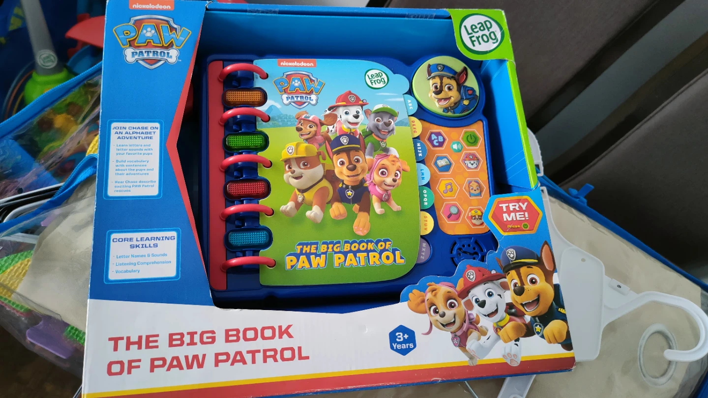 Leap Frog The Big Book of Paw Patrol Electronic Learning Book - photo 2