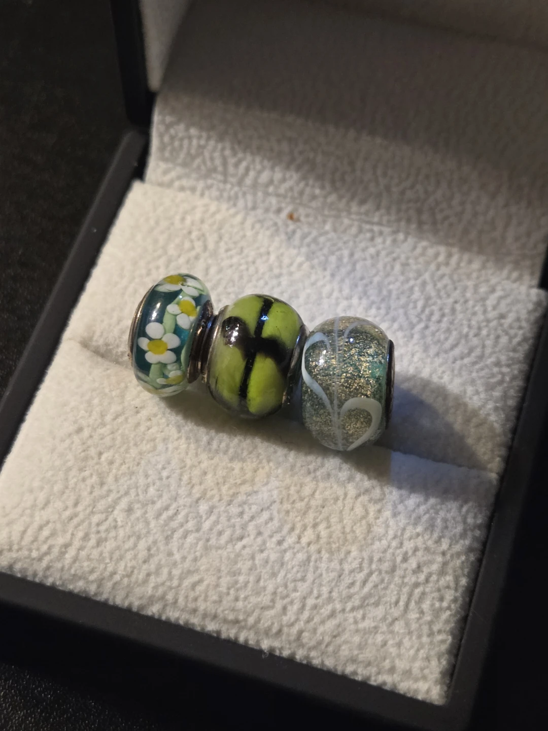 Pandora Style Charm beads- 925 sterling silver core