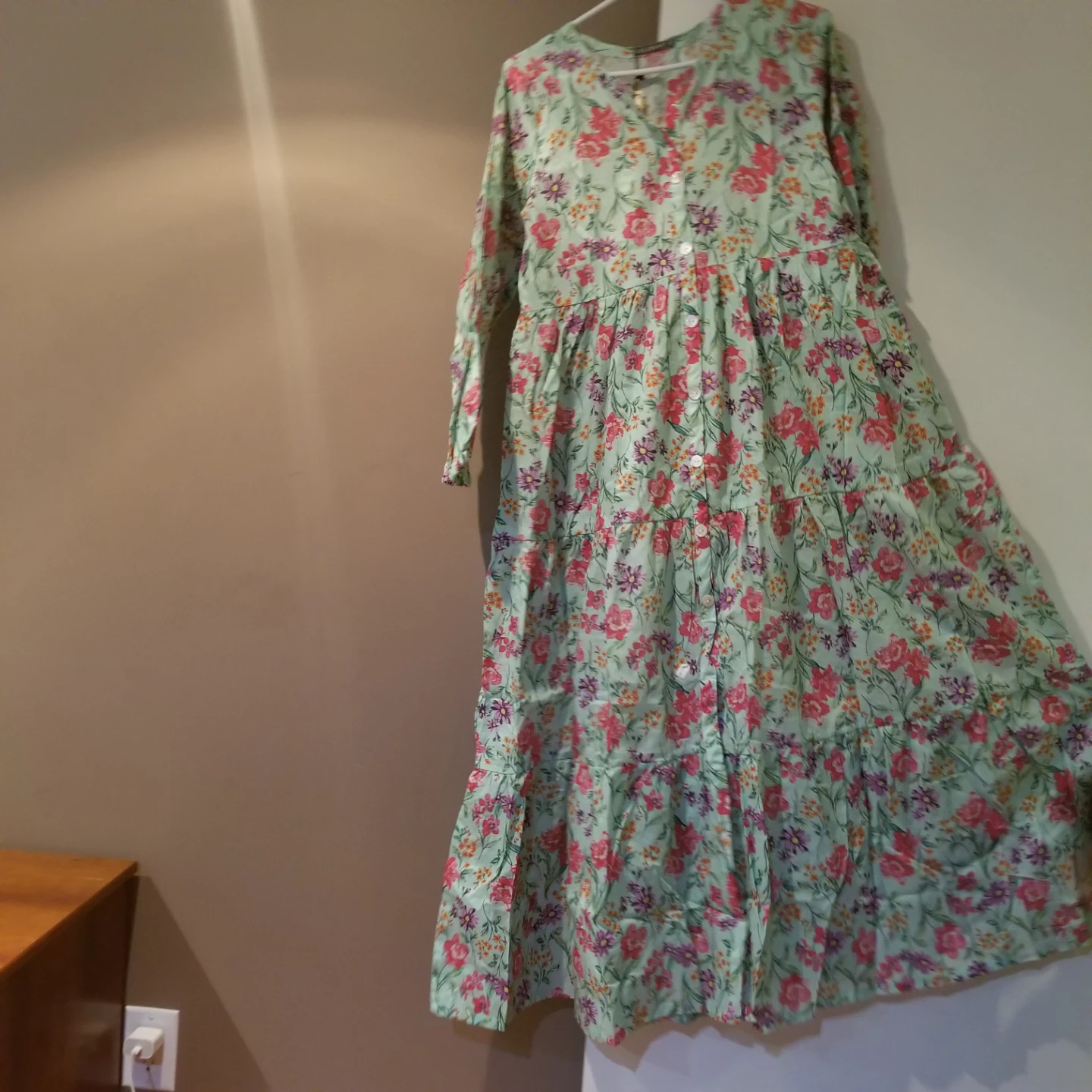 Floral Print Maxi Dress - photo 3