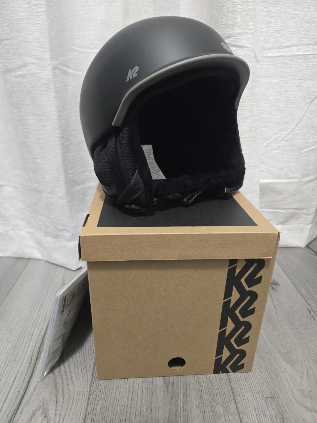 New K2 Rival Ski Helmet - Black - Size M - photo 3