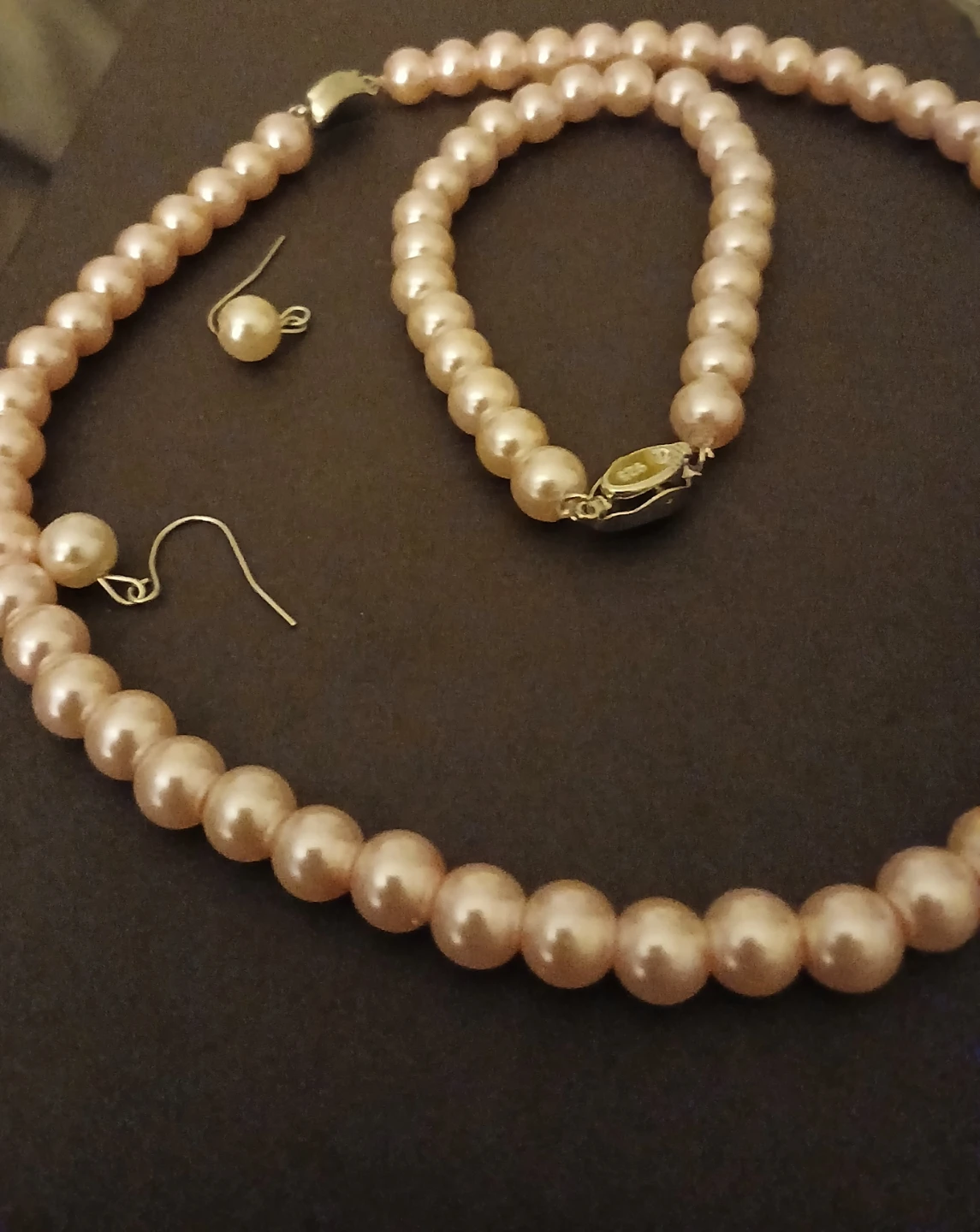 CLASSIC PEARL SET Necklace and Bracelet Set with Earrings - photo 4