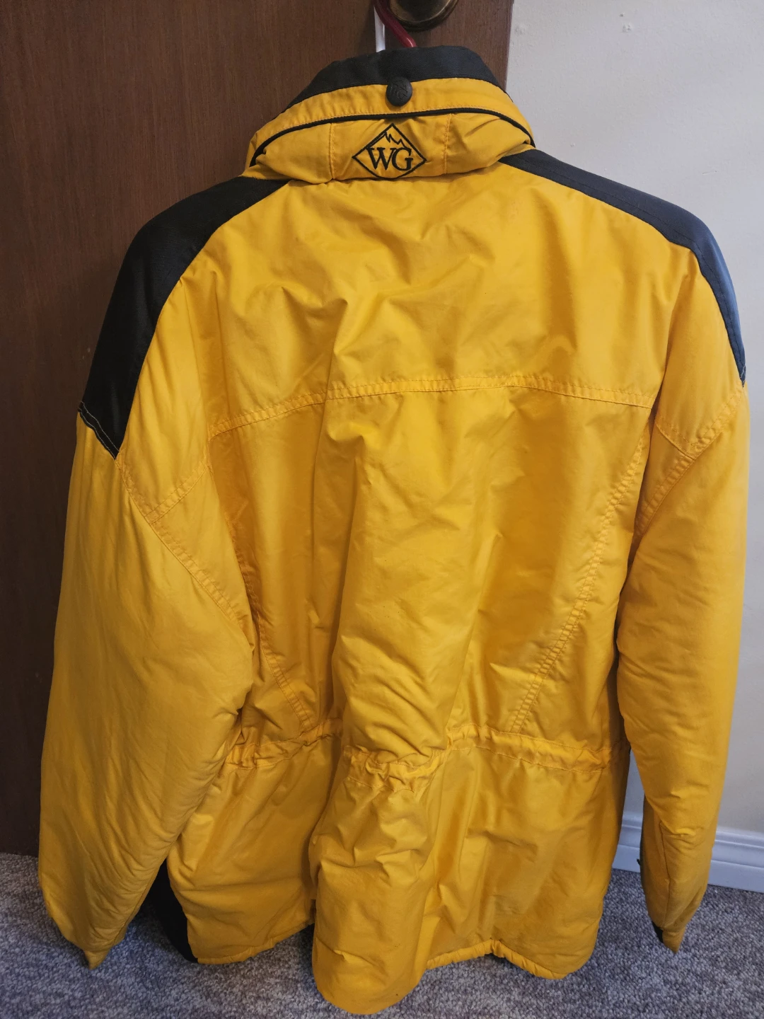 Weather Gear Puffer Jacket - Yellow/Black - M/M - photo 2