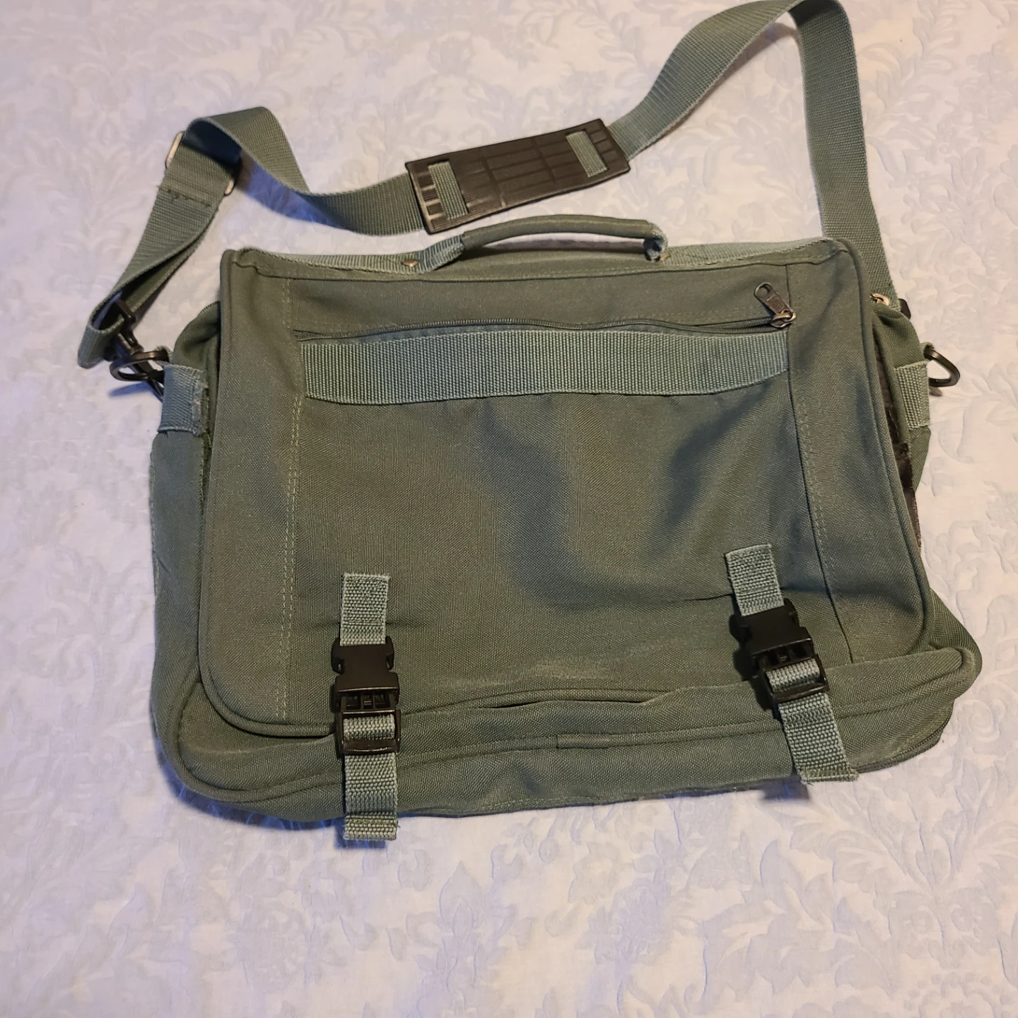 Green Messenger Bag