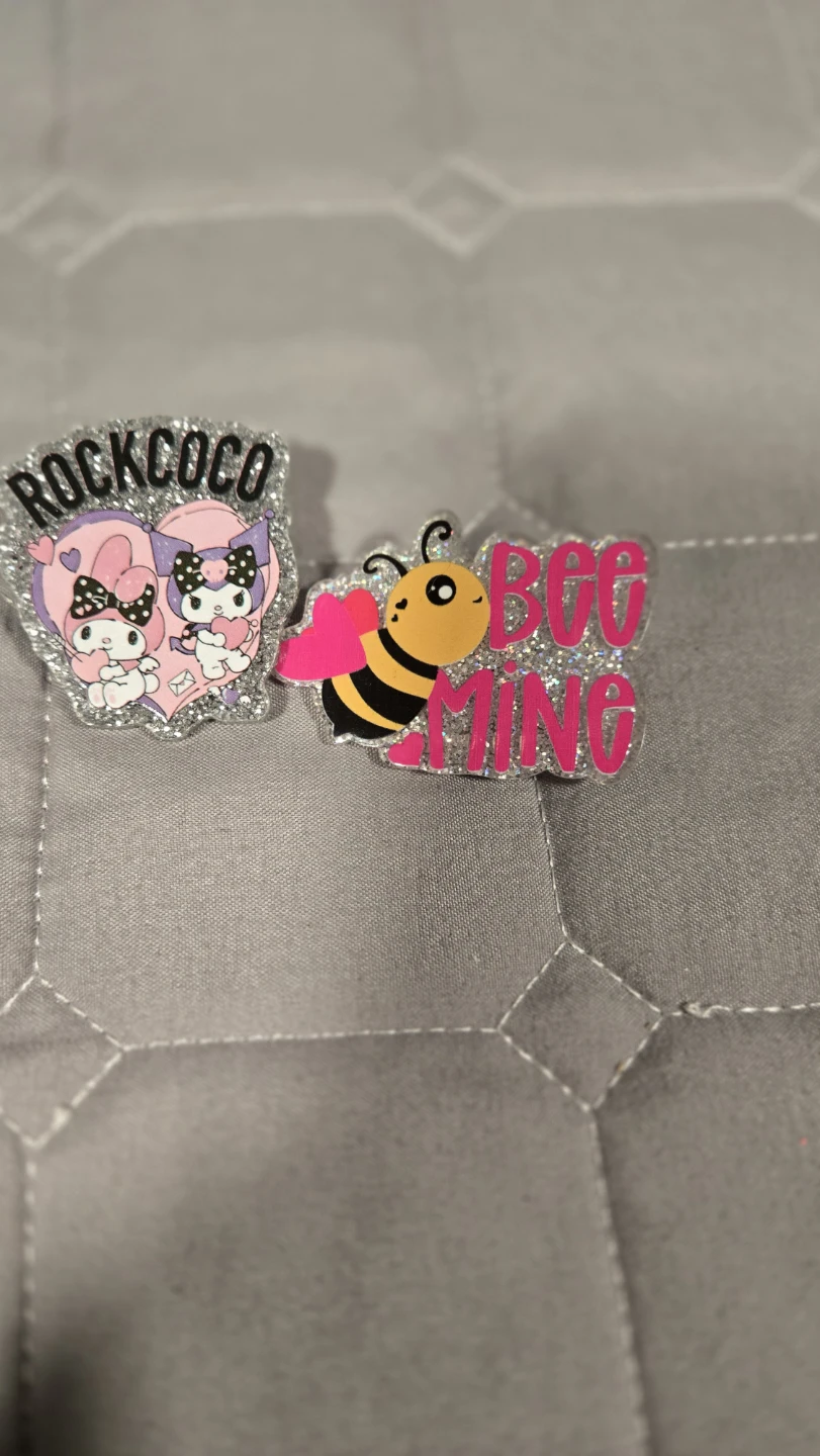 RockCoco & Bee Mine acrylic pins🏆