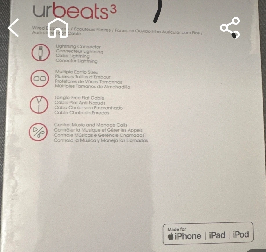 Beats urBeats3 Wired Earphones - photo 2