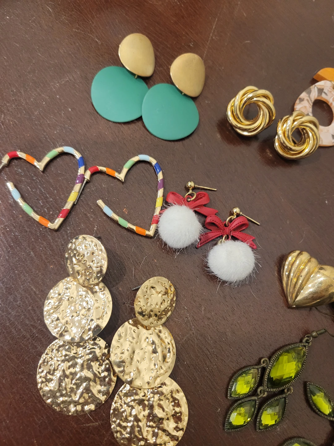 10 Pairs Of Fashion Earrings - photo 3