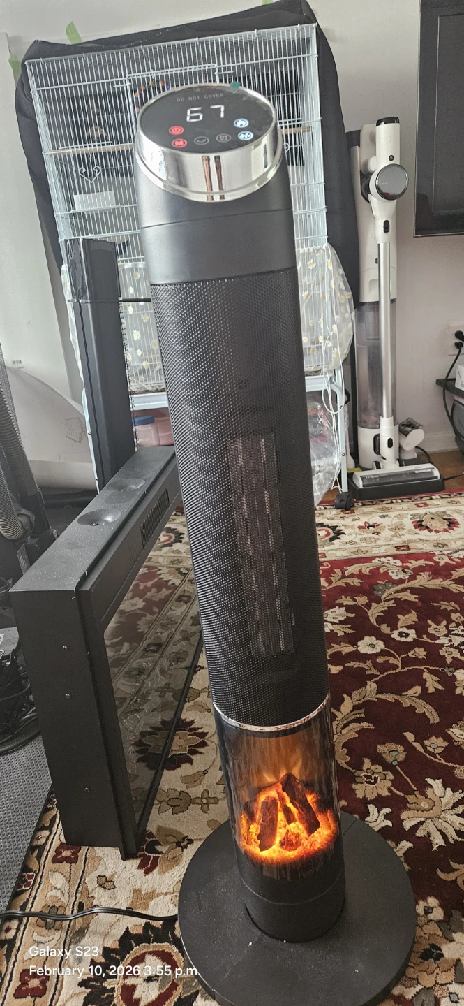 Tower Heater with Flame Effect - photo 2