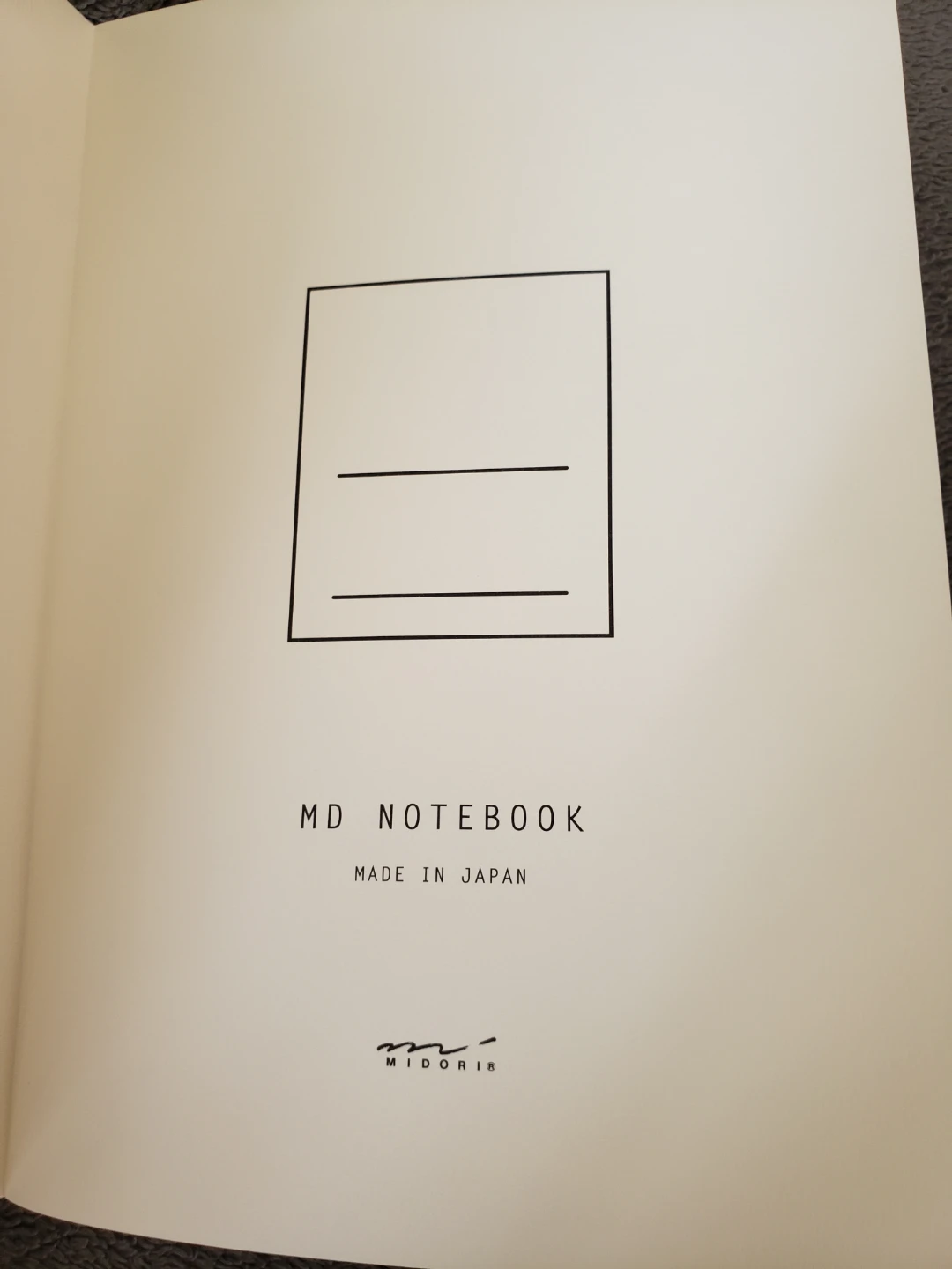 MIDORI MD NOTEBOOK IDEA DIARY - photo 3