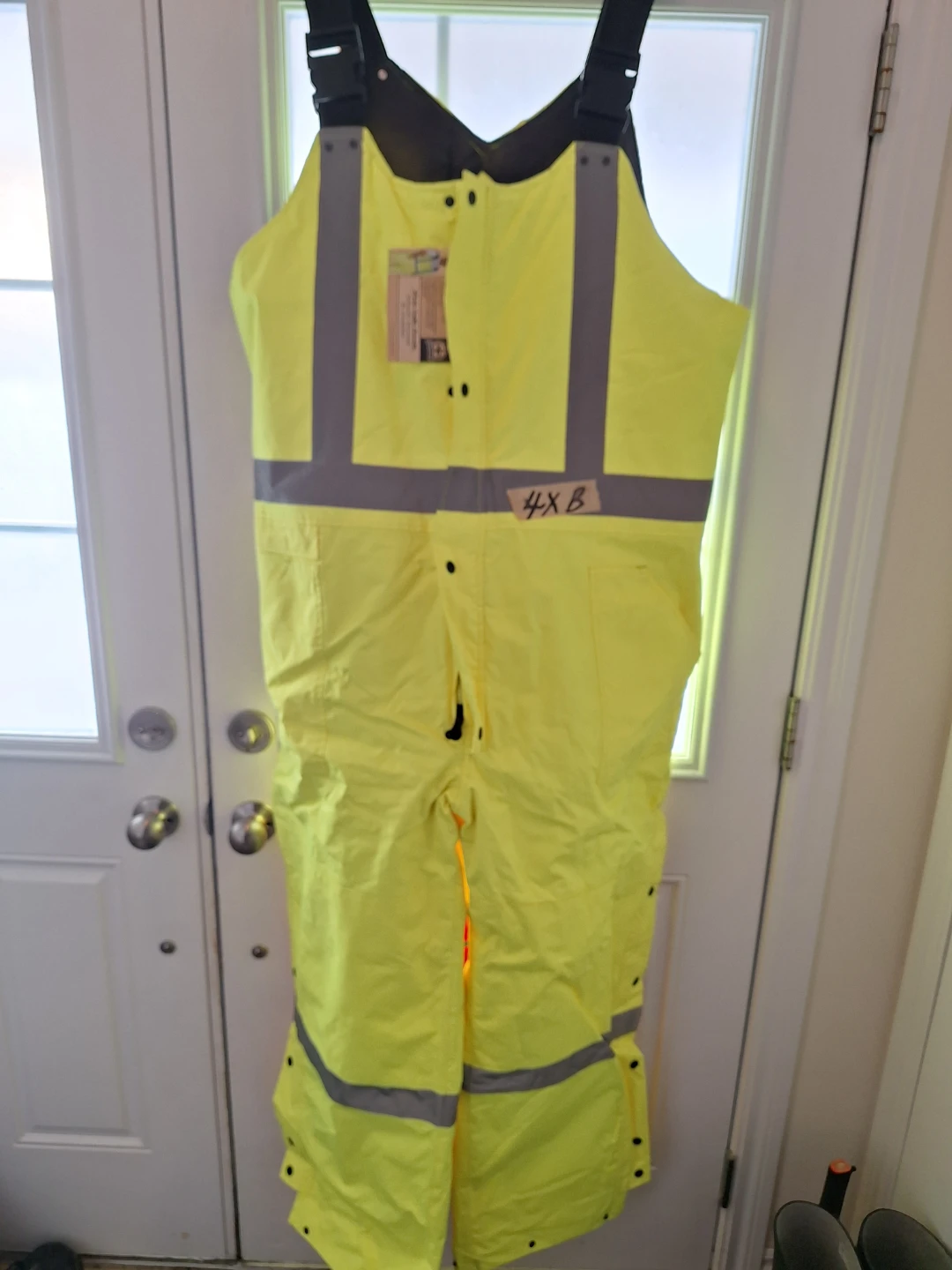 HI VIS WINTER BIB INSULATED