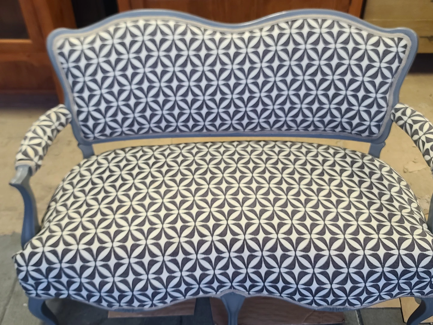 Vintage Settee Bench - photo 2