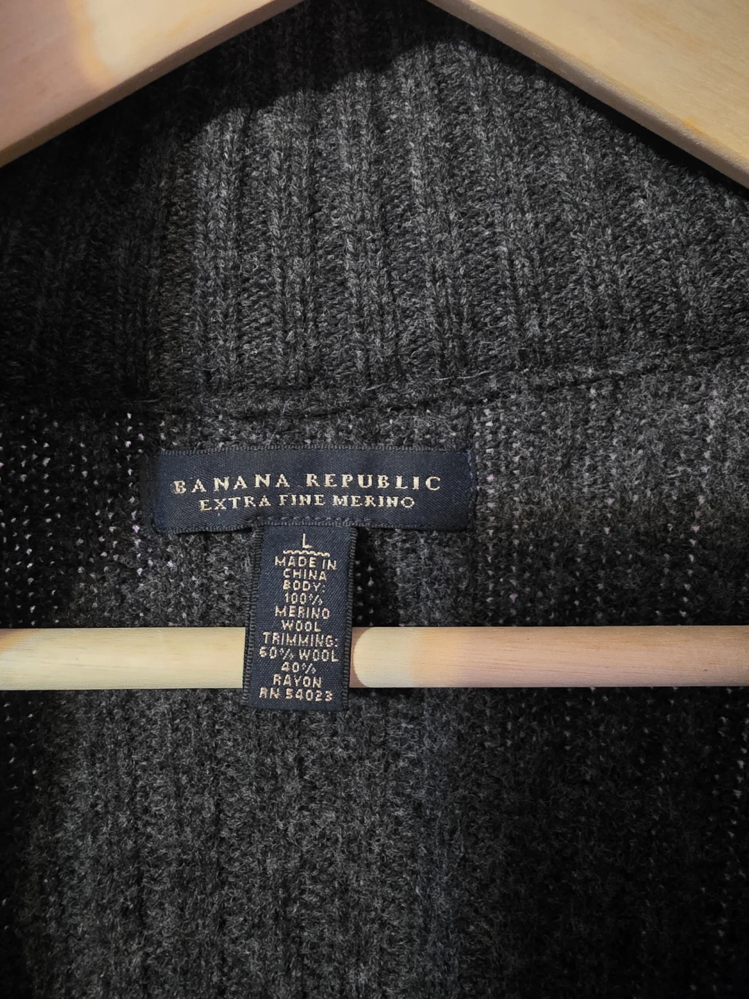 Banana Republic Extra Fine Merino Wool Full Zip Sweater - photo 3