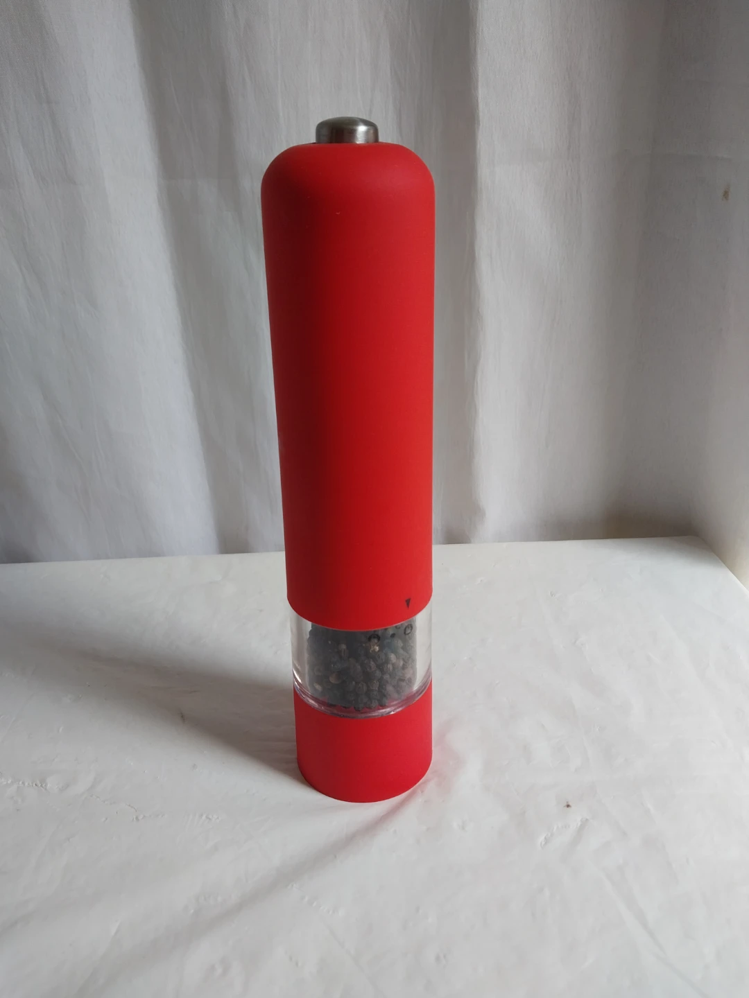 JoyMerit Battery Operated Salt & Pepper Grinder - Red