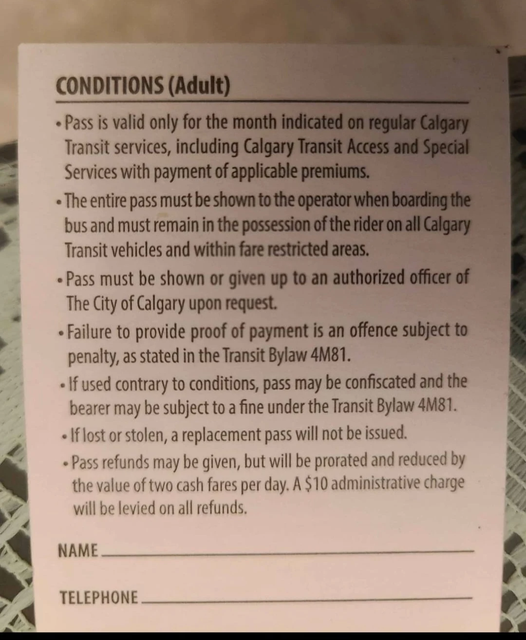 Adult March Pass - photo 2