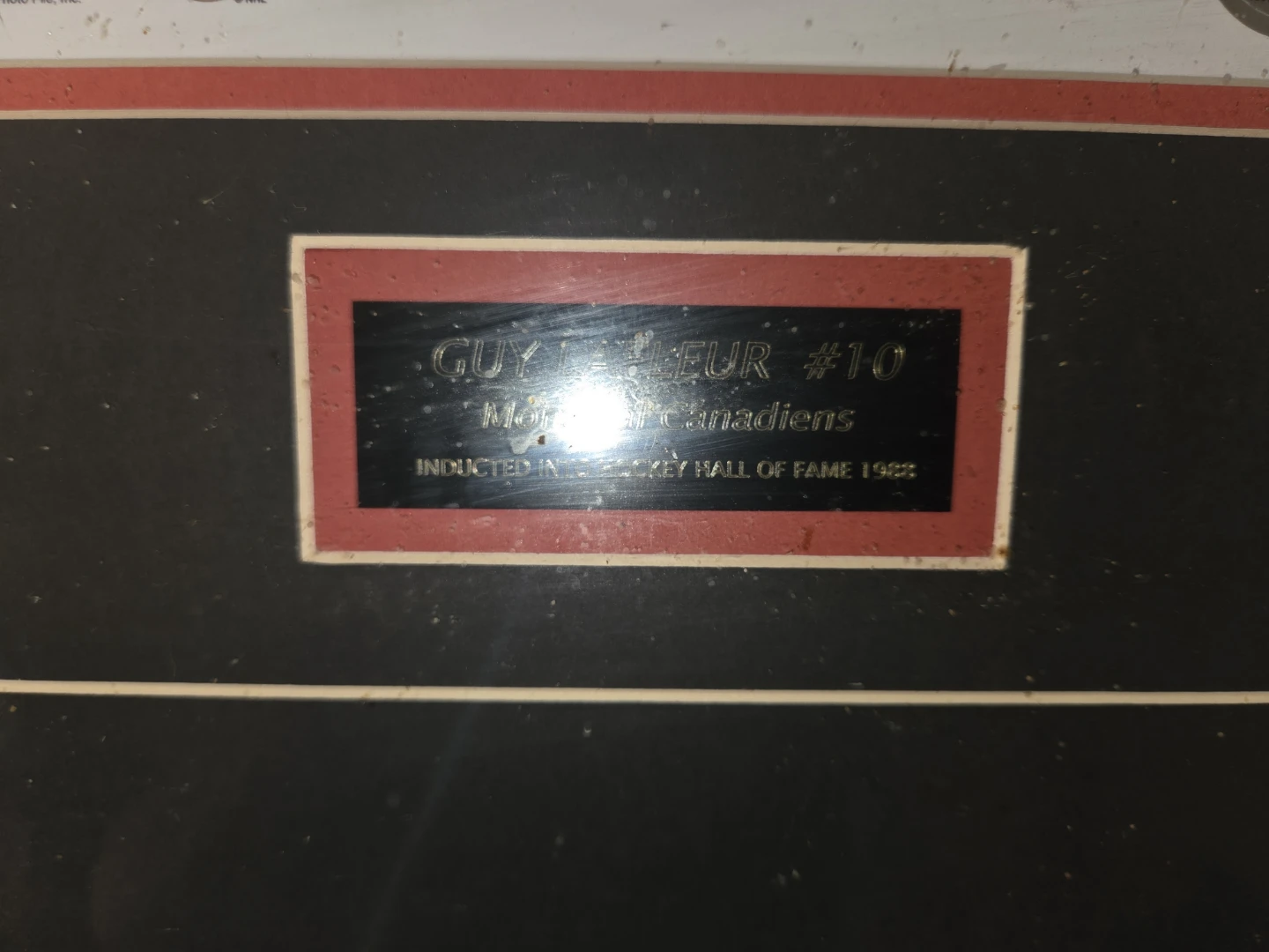 Guy Lafleur #10 Framed Memorabilia - photo 2