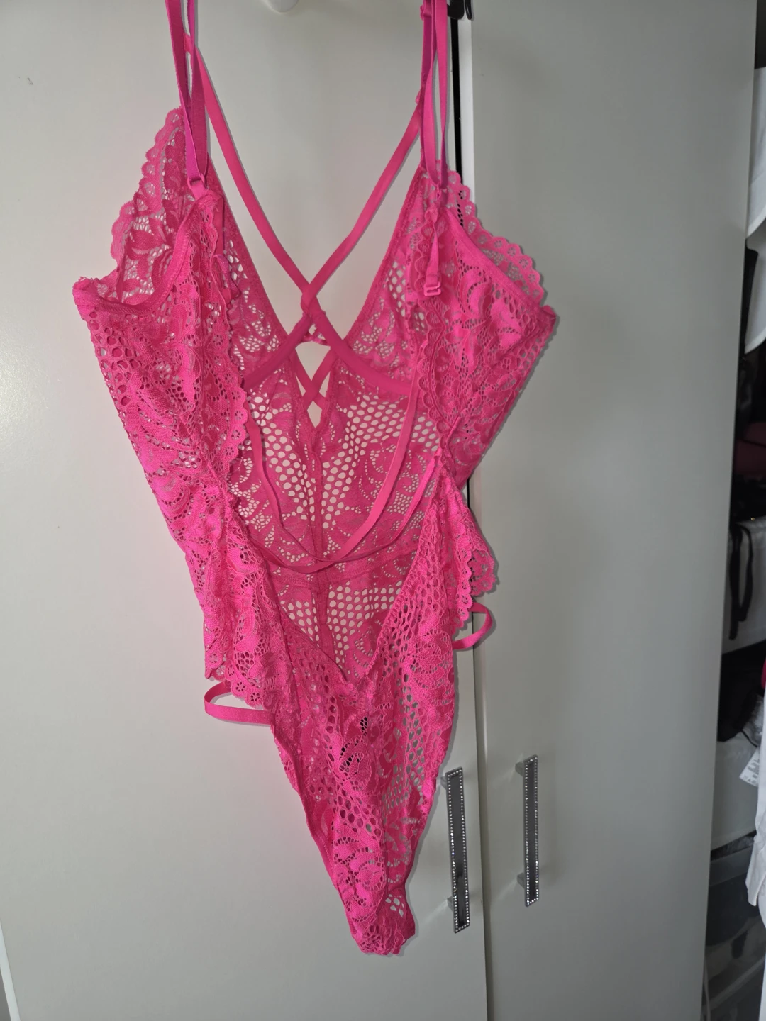 Pink Lace Bodysuit - photo 4