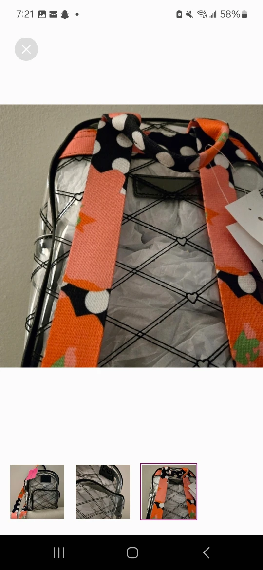 NEW with tag Betsey Johnson backpack 🏆 - photo 3