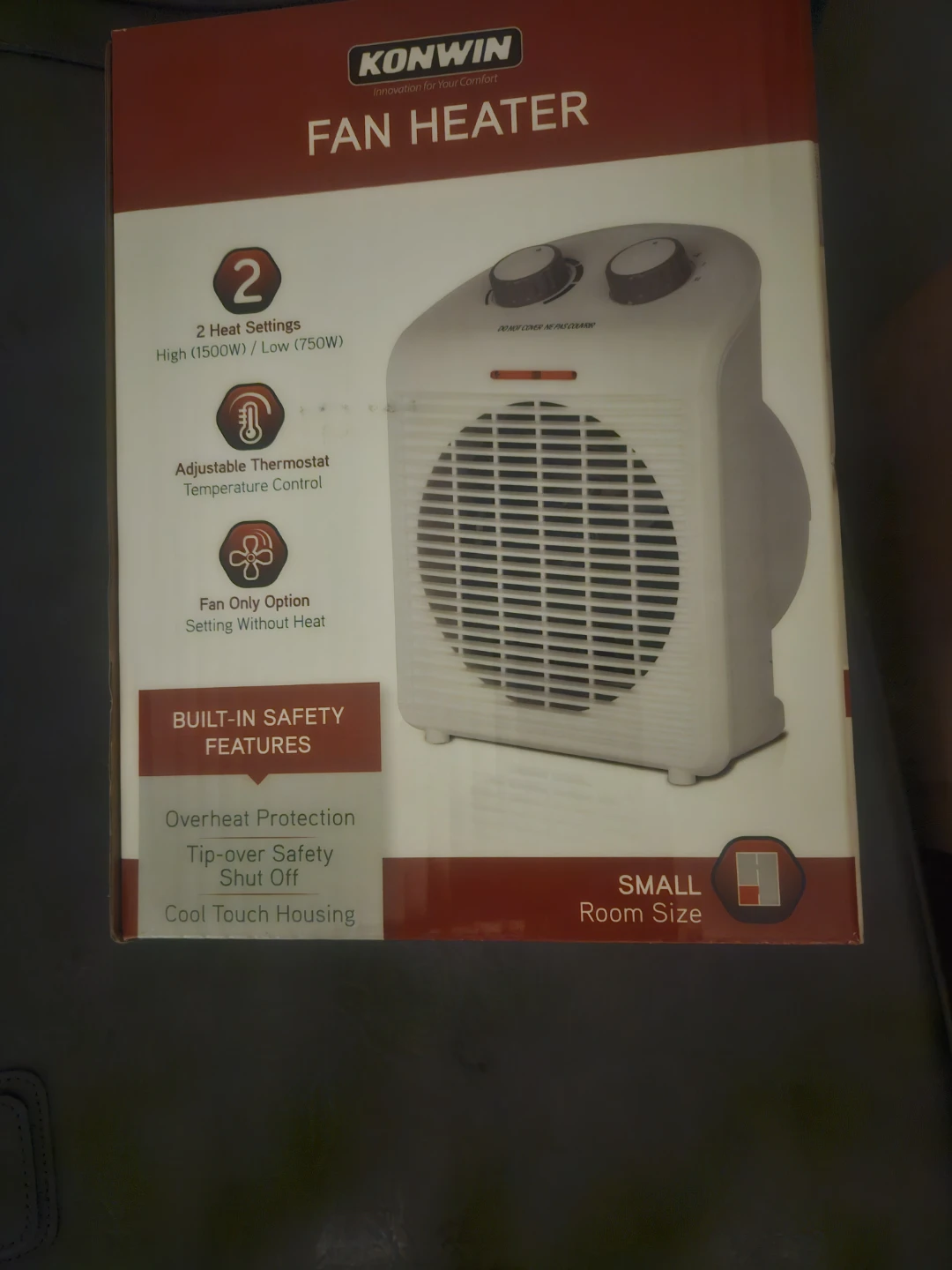 Konwin Fan Heater - Small Room Size - photo 2