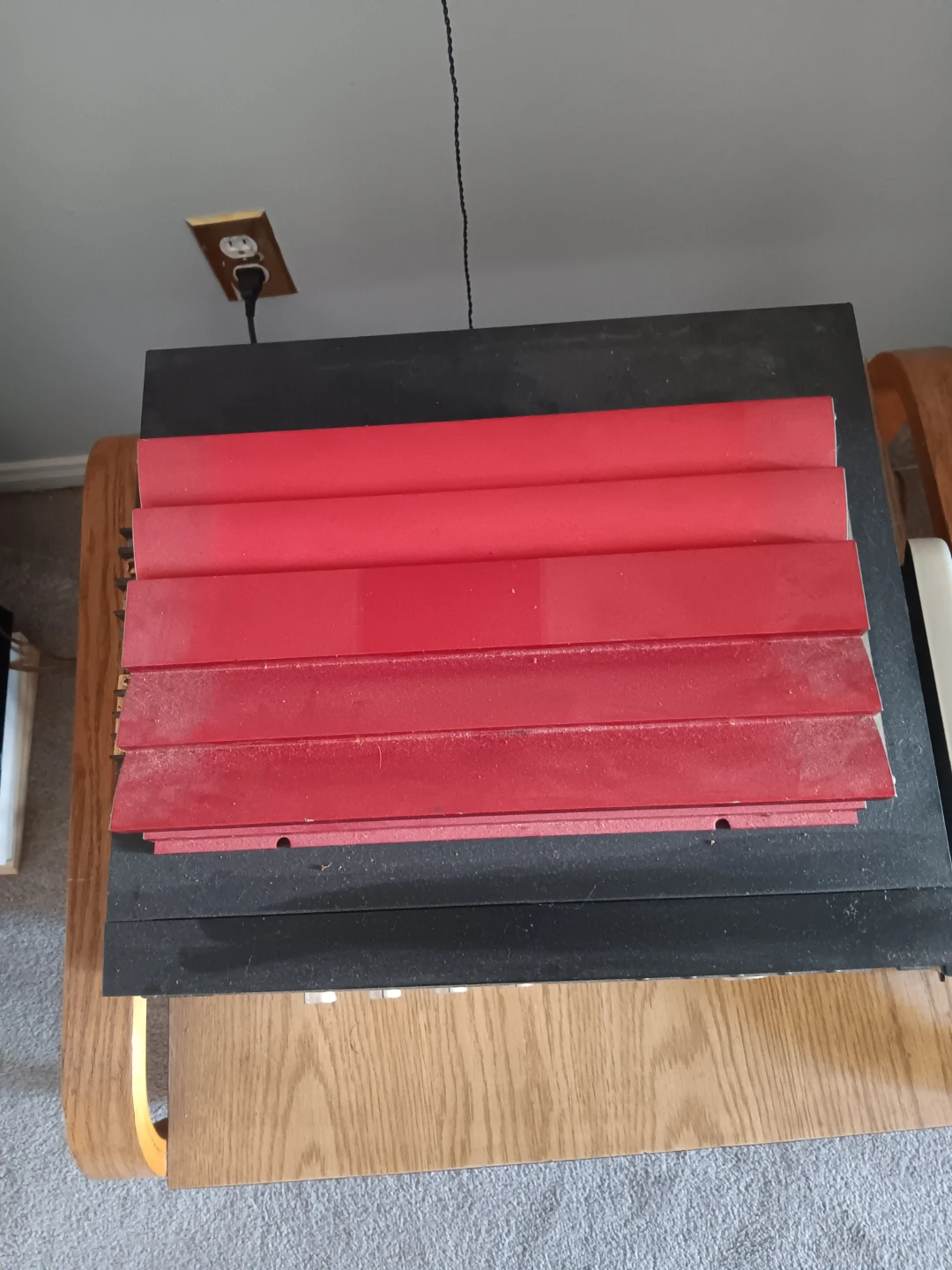 Red Amplifier Heat Sink