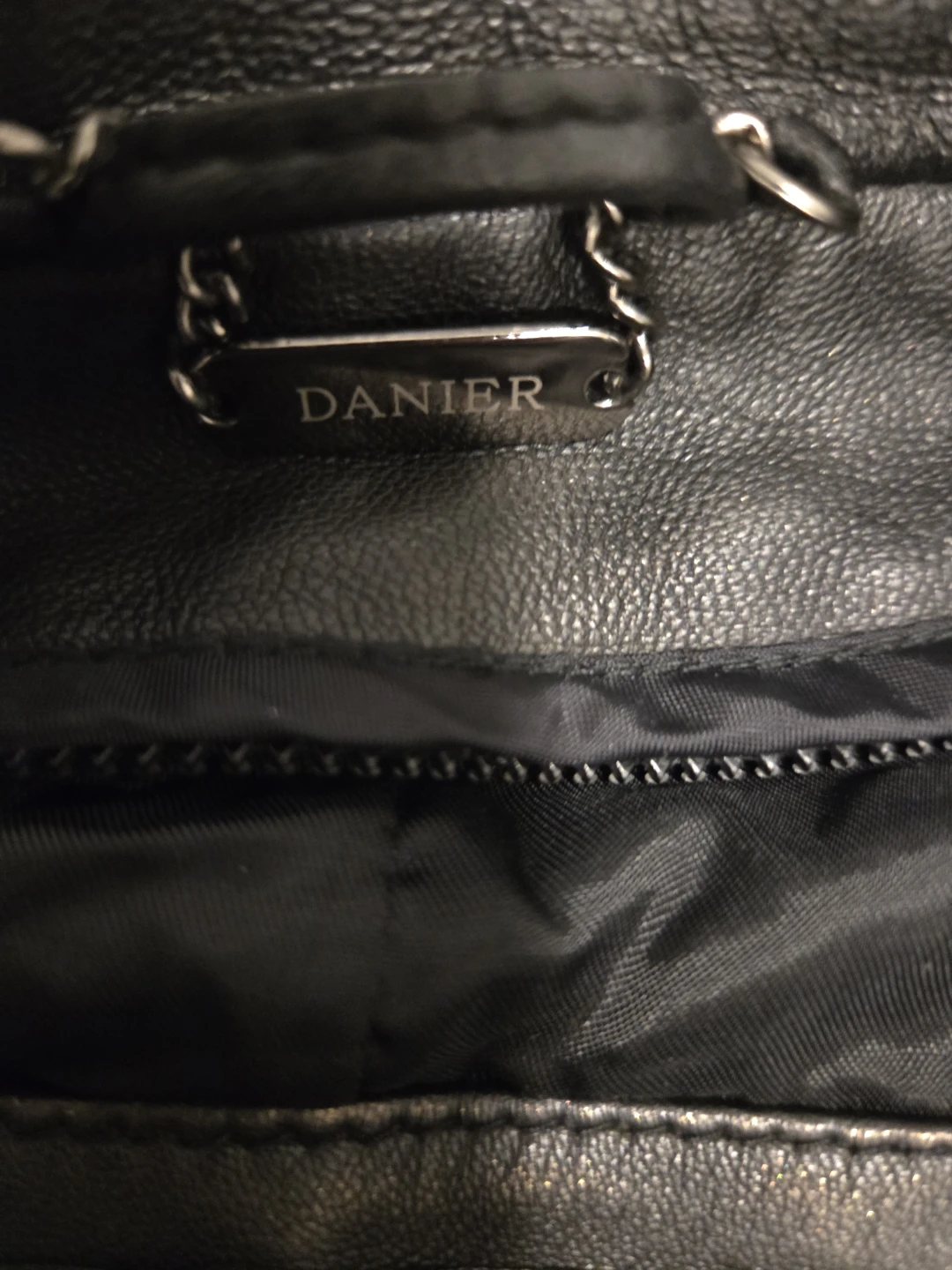 DANIERE Canada Black Leather Jacket - photo 5