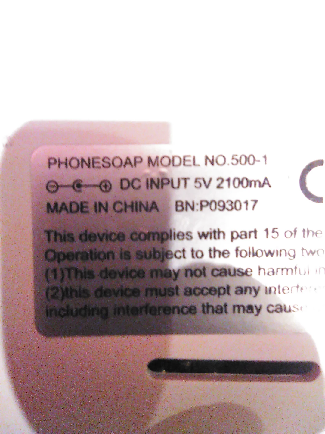PhoneSoap Model No. 500-1 UV Sanitizer - photo 3
