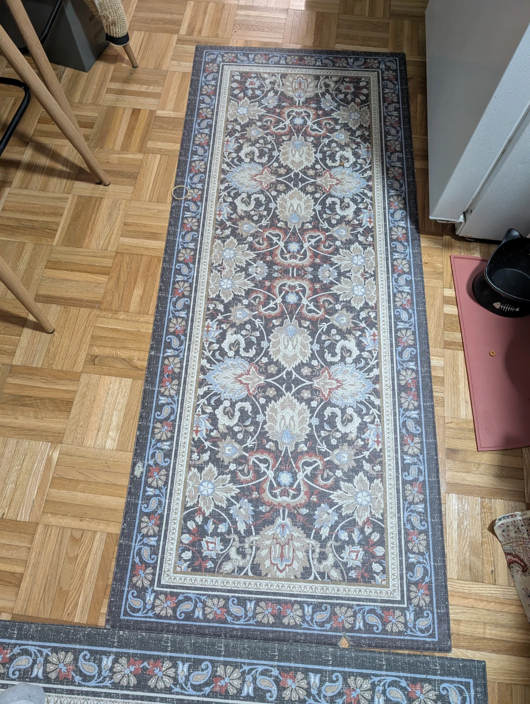 Set of 2 Vintage Style Kitchen Runner Rugs - photo 2