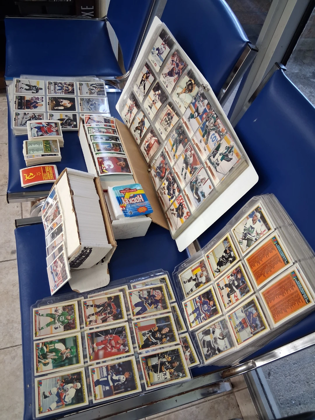 Awesome hockey card sets whole collection
