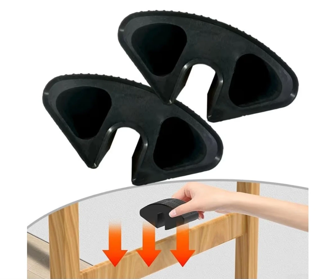2pcs NonSlip Dorm Bed Ladder Foot Support Mats for Bunk Beds - photo 2