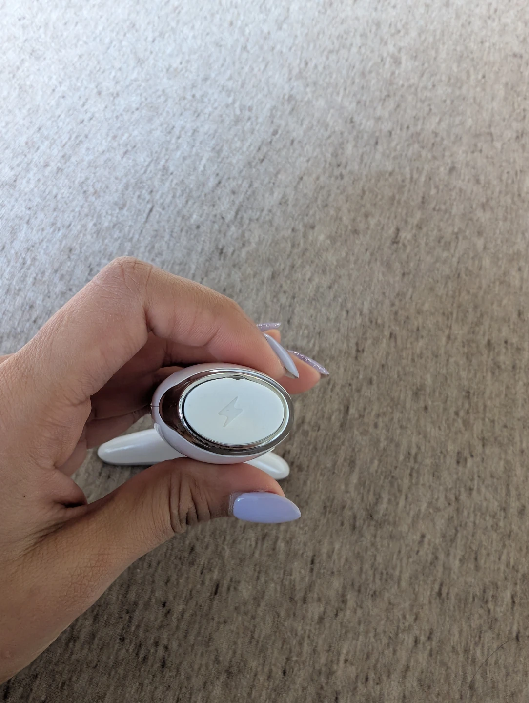 White Face Massager with Heat and Light Therapy - photo 3