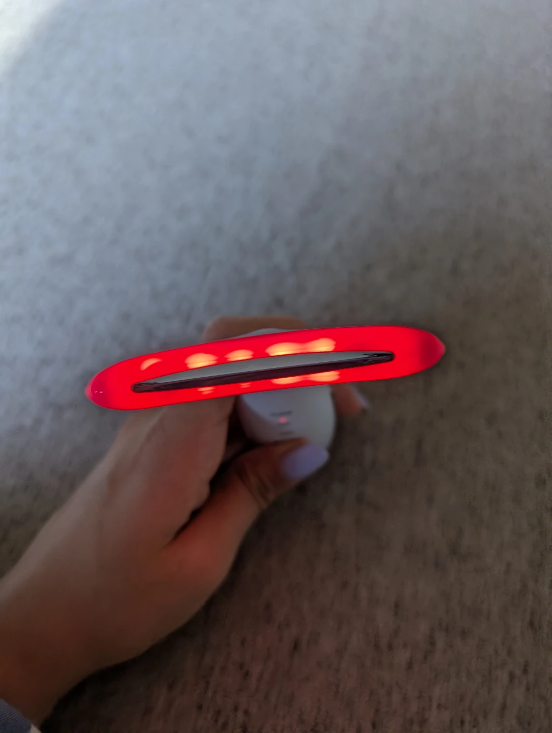 White Face Massager with Heat and Light Therapy - photo 5