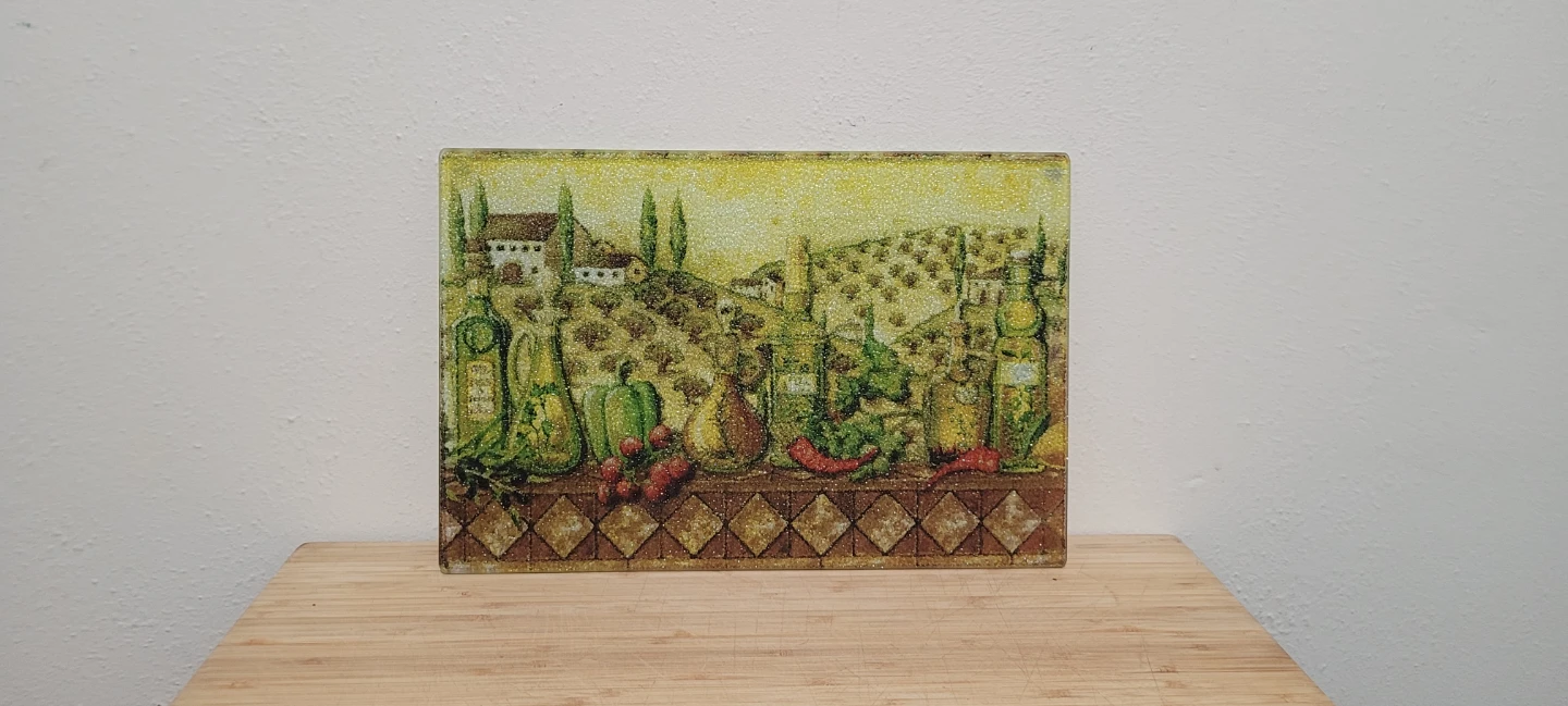 Decorative Glass Cutting Board