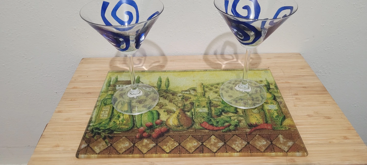 Decorative Glass Cutting Board - photo 2