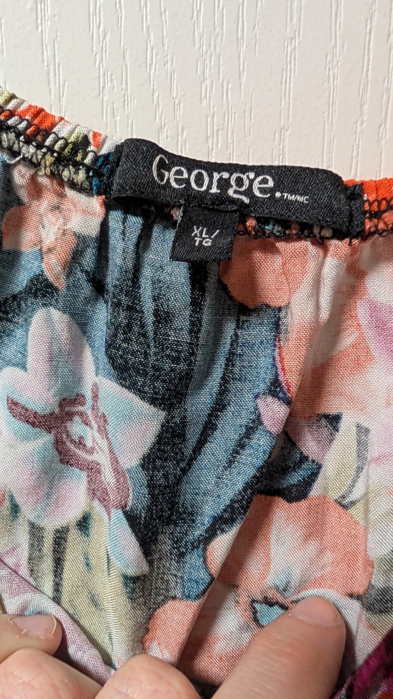 George Floral Print Romper - XL - photo 2