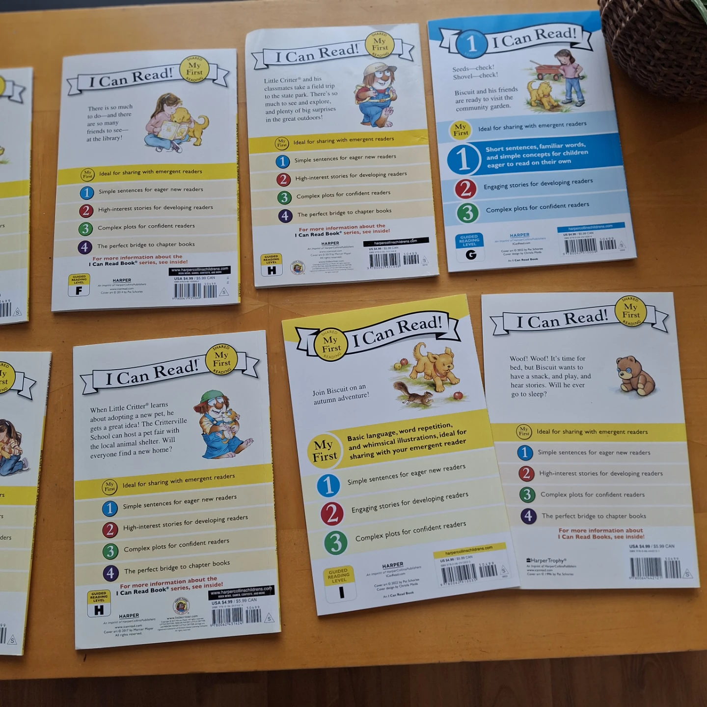 Set of 10 "I Can Read!" Biscuit Books lot - photo 3