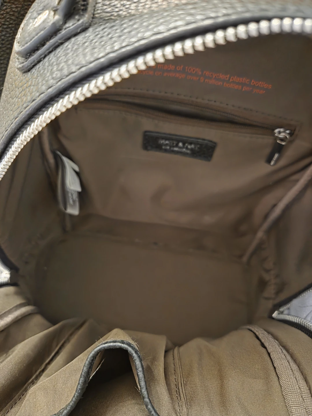 Matt and Nat Black Vegan Leather Backpack - photo 3