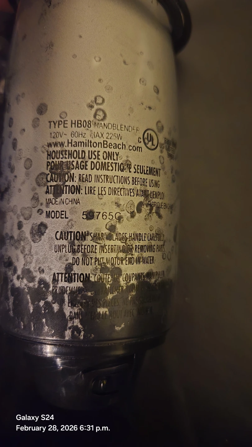 Hamilton Beach Hand Blender HB08 - photo 2