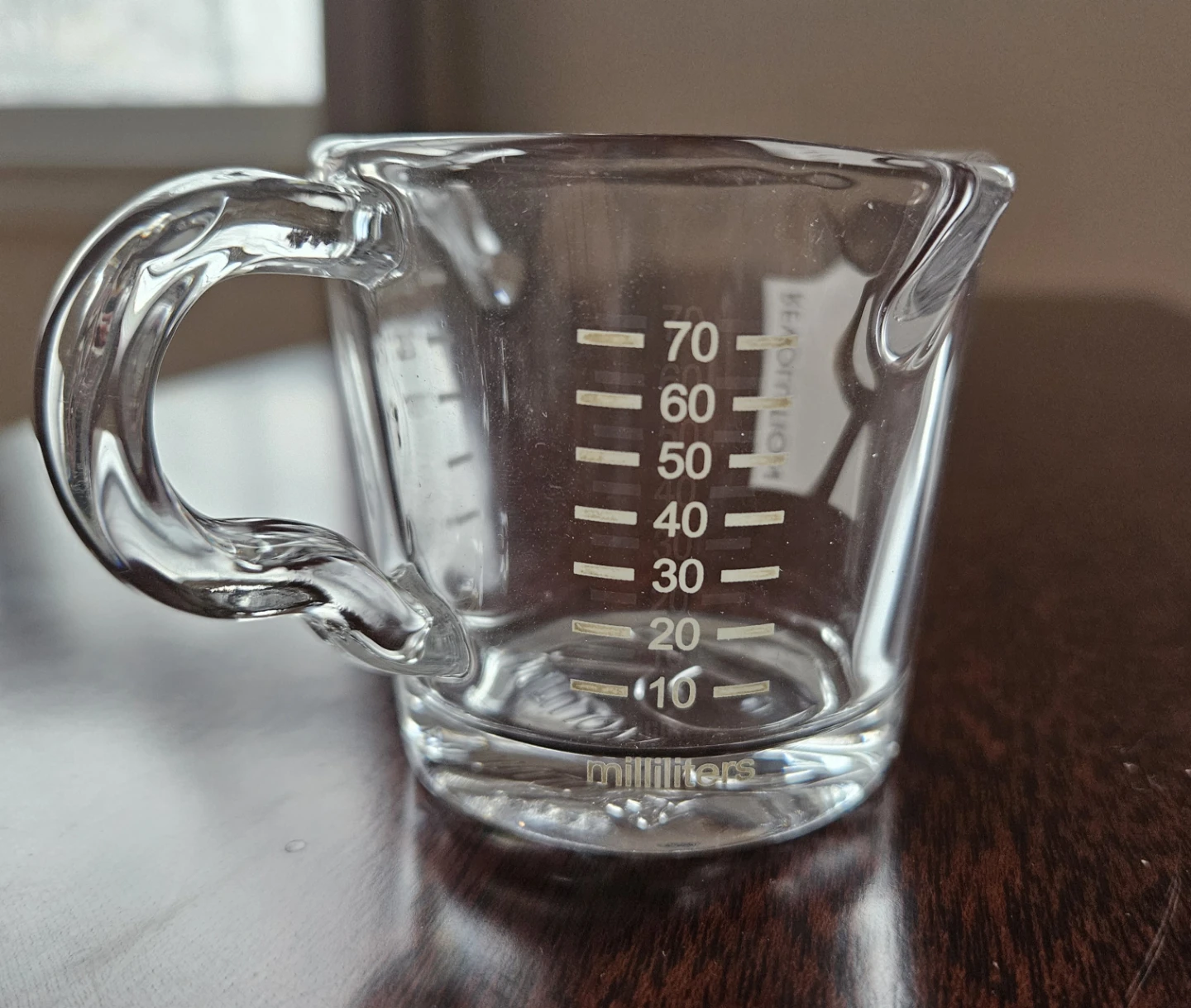 Dual Spout Shot Glass 3oz (Revolution brand)